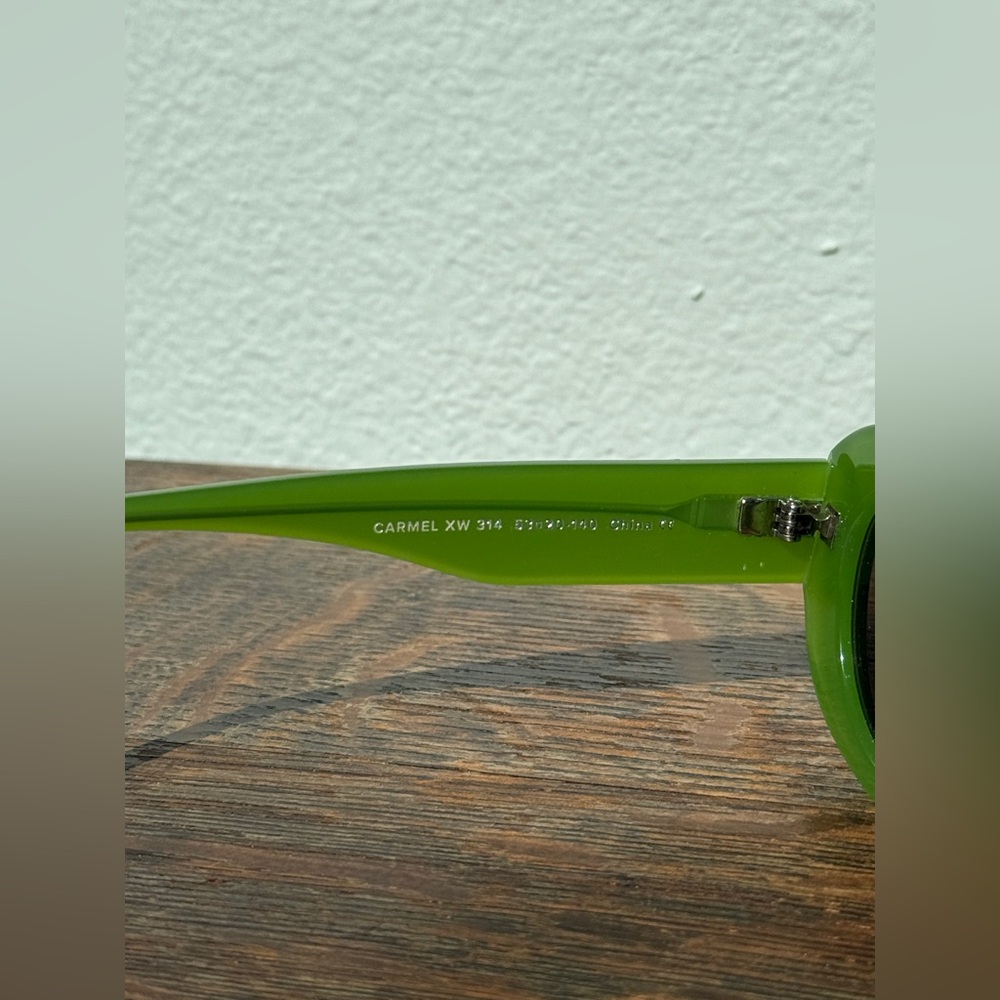 Warby Parker Green Carmel Sunglasses - Picture 4 of 9